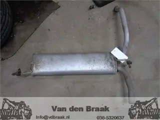 Peugeot 107 1.0 12V 2005-2014 Uitlaat einddemper