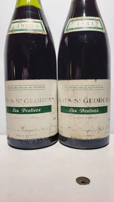 1983 Nuit Saint Georges 1° Cru "Les Pruliers" - Henri Gouges - 1 Flessen (0.75 liter)