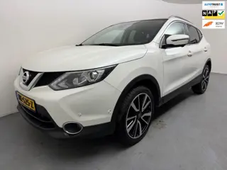 Nissan Qashqai 1.2 Tekna # Pano # Leder # Camera # Navi # Trekhaak # Lmv # 1e Eigenaar