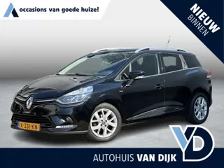 Renault Clio Estate 0.9 TCe Limited | NL Auto/2e Eig./Navi/Airco/Cruise/DAB/Apple CarPlay-Android Au