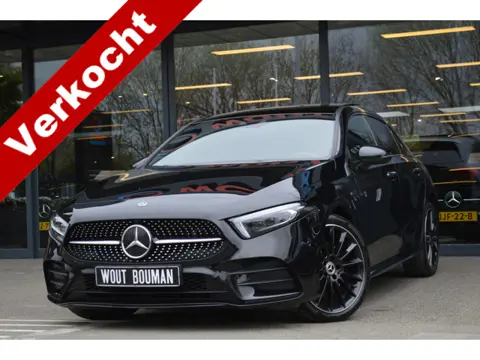 Mercedes-Benz A-Klasse 250 e AMG Led Leder Panorama Memory Burmester Distronic Camera 360 Keyless Pd