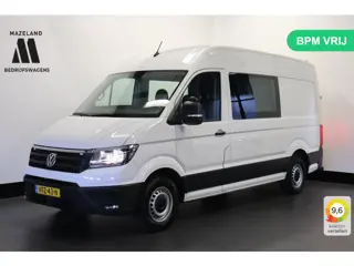 Volkswagen Crafter 2.0 TDI 177PK L3H3 Dubbele Cabine EURO 6 - Airco - Navi - Cruise - € 20.950,- Exc