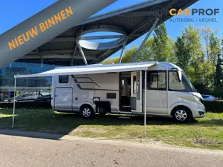 Hymer B 780 ML Mercedes Truma Duoc Level- weeg Zonnepanelen Trekhaak Dakairco Luifel Hefbed Vloerver