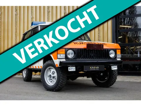 Land Rover Range Rover Rijkspolitie