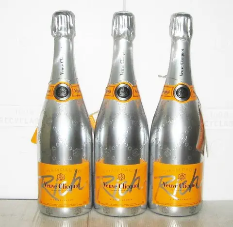 Veuve Clicquot " Rich" - Champagne Brut - 3 Flessen (0.75