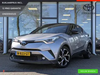 Toyota C-HR 1.8 Hybrid Bi-Tone | Stoelverw. | Dodehoek | Camera | ACC | Keyless | LED-pakket