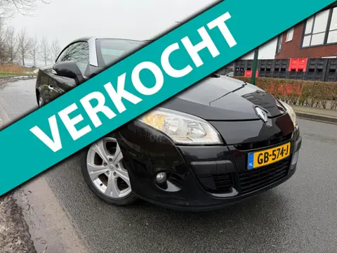 Renault Mégane Coupé-Cabriolet 1.9 dCi Exception BJ 2011 AIRCO/NAVI/LEER ZEER NETJES !!