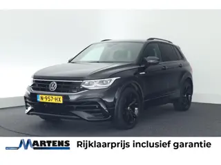 Volkswagen Tiguan 1.5 TSI 150pk DSG 2x R-Line Black Style Leder Head-Up Stoelverwarming Virtual Cock
