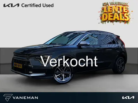 Kia Niro 1.6 GDi PHEV DynamicPlusLine | HUD | Leder | Stoel- en Stuurverwarming | Adapt. Cruise | Sc