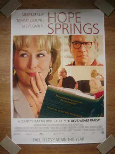 HOPE SPRINGS filmposter.