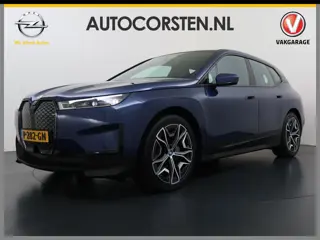 BMW iX xDrive40 326pk Soh 100% Leer-Suite+Massage+Ventilatie PanoDak Laser-LED 22"lm Wegklapb.-Trekh