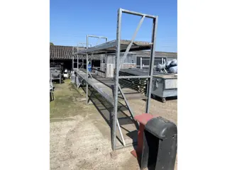 Pallet stelling gegalvaniseerd voor buiten