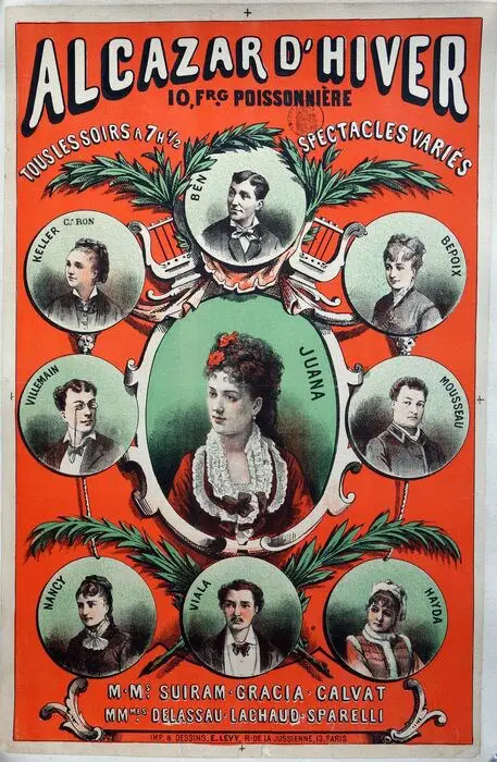 Émile Lévy - Alcazar d'hiver - Jaren 1880