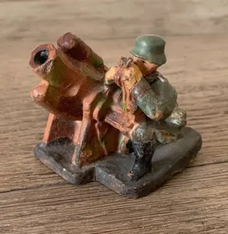 Elastolin - 1x Mijnenwerfer Duits - 1930-1939 - Duitsland