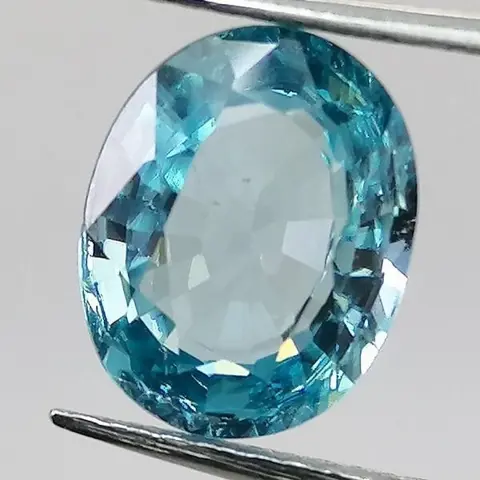 Blauwe Zirkoon - 3.51 ct