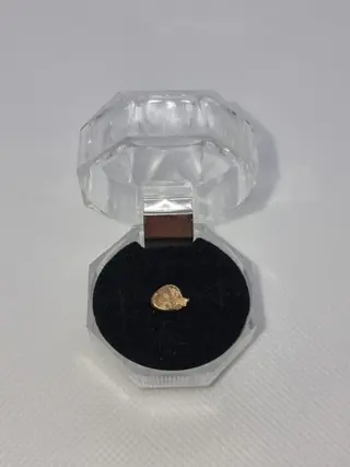 Goud natuurlijk goudklompje Australië - 0,59 g - (1)