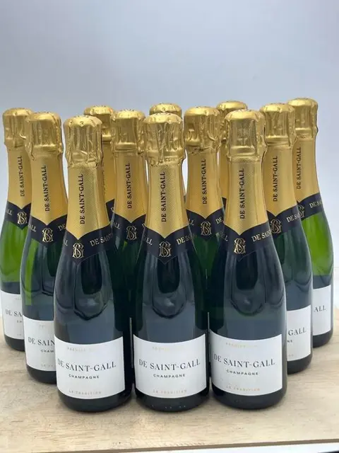 De Saint Gall "Le Tradition" - Champagne 1er Cru - 12 Halve