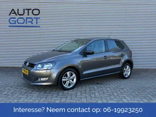 Volkswagen Polo 1.2-12V Match | Airco | Cruise | 5 Deurs | 1/2 Leer | Alu velgen |