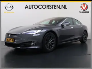 Tesla Model S 75D 476pk 4x4 Leer Pano-Dak AutoPilot Exhanced Intelligente Luchtvering Carbon-afw. El