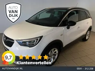 Opel Crossland X 1.2 Turbo Innovation AIRCO NAVI VIA APP CRUISE APPLE CARPLAY CENT VERG VELGEN ZWART
