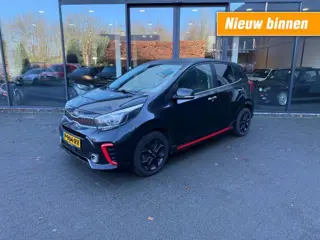 KIA PICANTO 1.0 MPI GT-Line,5-zits,Leer,Carplay,Camera,Clima,Navi,Elekt Pakket,,LMV