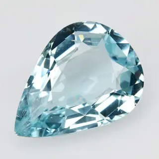 Groenachtig blauw Aquamarijn - 5.54 ct