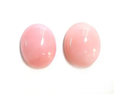 2 pcsRoze opaal - geen minimumprijs - 3.92 ct