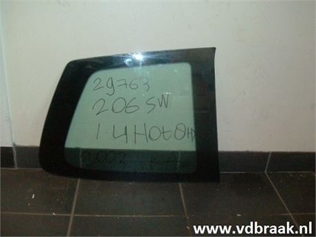 Peugeot 206 SW 2002-2007 Zijraam rechts achter