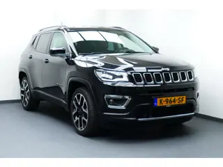 Jeep Compass 1.3T Limited. Camera, Navi, Half Leer, 19"LMV, Led Koplampen