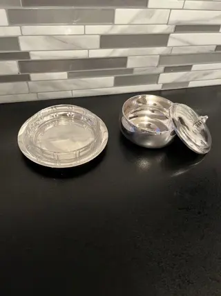 Christofle - bonbondoos / beker (2) - Art Nouveau -