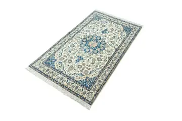 Nain - Zeer fijn vloerkleed met veel zijde - 197 cm - 117 cm