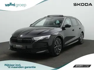 Skoda Octavia Combi 1.5 TSI MHEV 150 pk DSG Sportline | Panoramadak | Trekhaak | 360 camera | Head-u