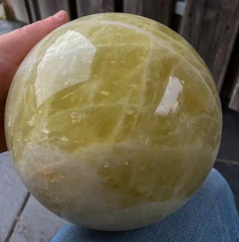 Good Quality Large Citrine crystal sphere Kristal -