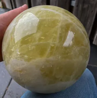 Good Quality Large Citrine crystal sphere Kristal -