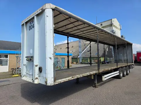 Van Hool BPW - Drum Van Hool 3-assige oplegger - BPW assen - Trommelremmen -  Luchtvering - 385/65 R