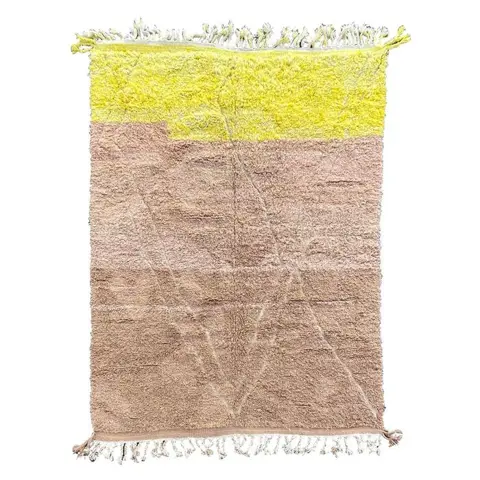Modern Moroccan Beni Ourain wool Rug - Vloerkleed - 290 cm