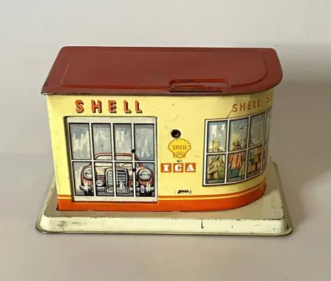 MS - Michael Seidel - Blikken speelgoed - Shell Service -