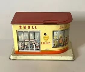 MS - Michael Seidel - Blikken speelgoed - Shell Service -