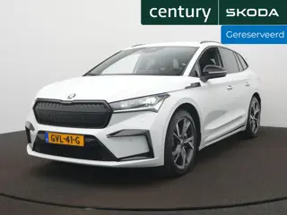 Skoda Enyaq 85 Sportline Trekhaak - Stoel/stuur verwarming - Navigatie - Elek. verst stoel. SOH 99.8