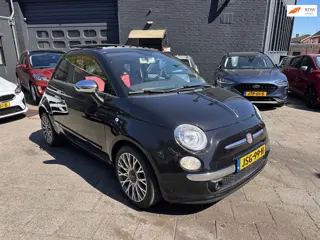 Fiat 500 0.9 TwinAir|86pk|Lounge|Aut|Leder|CLIMA|Panoramadak