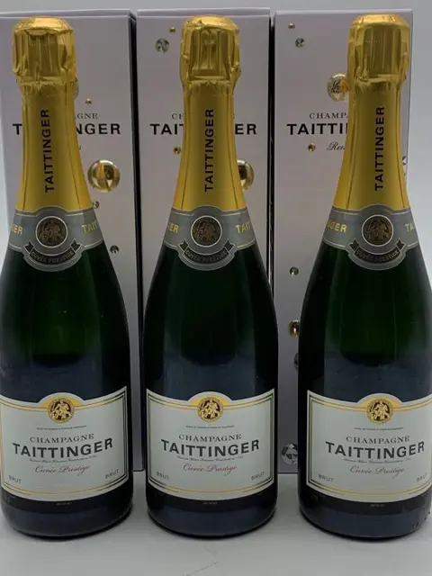 Taittinger "Cuvée Prestige" - Champagne Brut - 3 Flessen