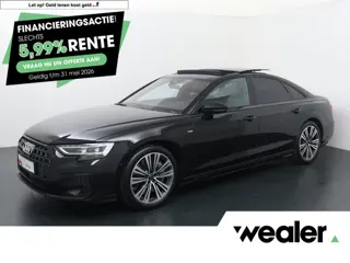 Audi A8 60 TFSI e quattro | 462 PK | Panoramadak | 360 graden Area view | Head-up display | S line |