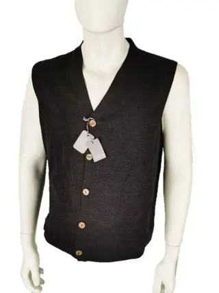 Stile Latino - NEW, 100% Wool Gilet