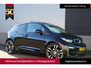 BMW i3 Executive 120Ah 42 kWh*Dark Shadow*/97%/Schuifdak/W-pomp/20"/3-fase