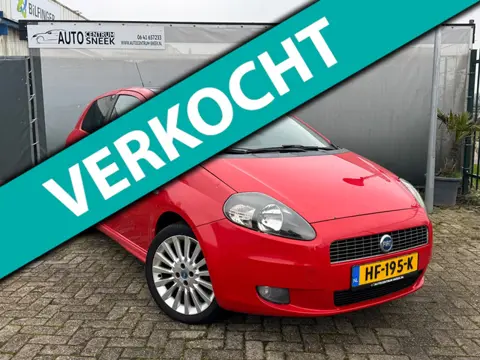 Fiat Grande Punto 1.4-16V Sportsound Plus - Airco - Leder - APK 08-26
