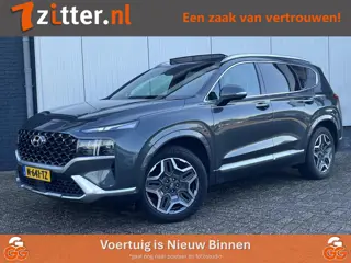 Hyundai Santa Fe 1.6 T-GDI HEV Premium Plus Sky 7-Persoons, Panoramadak, Volleder, 360Camera, Memory