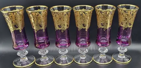 Antica cristalleria italiana - Sensuele fluiten in diep