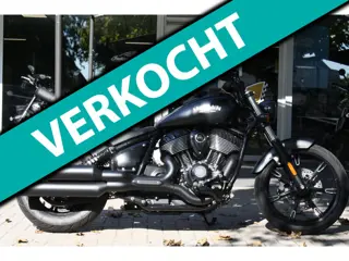 Indian Chopper 116 Chief Dark Horse, 24 Maanden Garantie, Inruil Mog