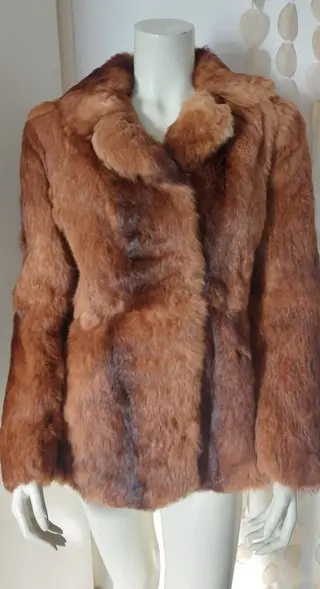Saga Furs - Konijn Bontjas, Jas - Gemaakt in: Frankrijk