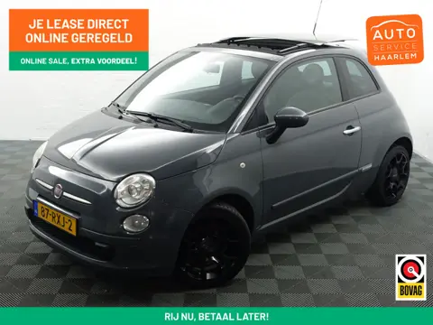Fiat 500 0.9 TwinAir Sportline- Panramodak / Carbon Pakket / Sport Leder / Clima / Aux / Elek Spiege